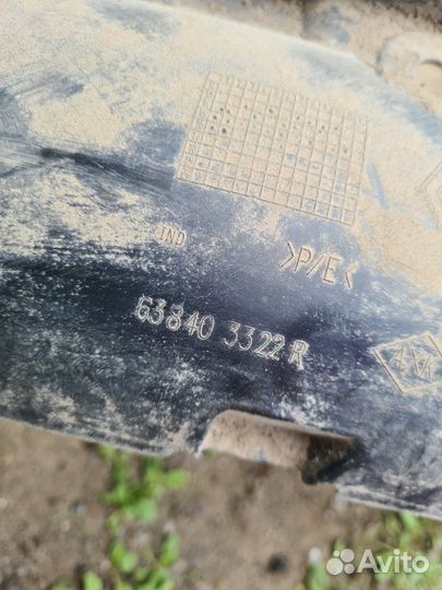 Локер передний правый Renault Logan 2 2015