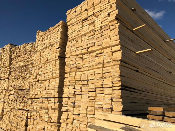 Доска обрезная 50х100х6000