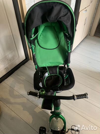 Детский велосипед- коляска с ручкой