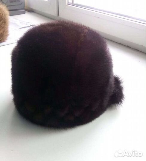 Шапка норковая женская