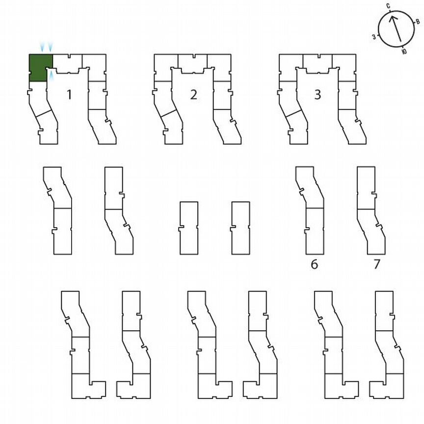 3-к. квартира, 85,7 м², 3/3 эт.