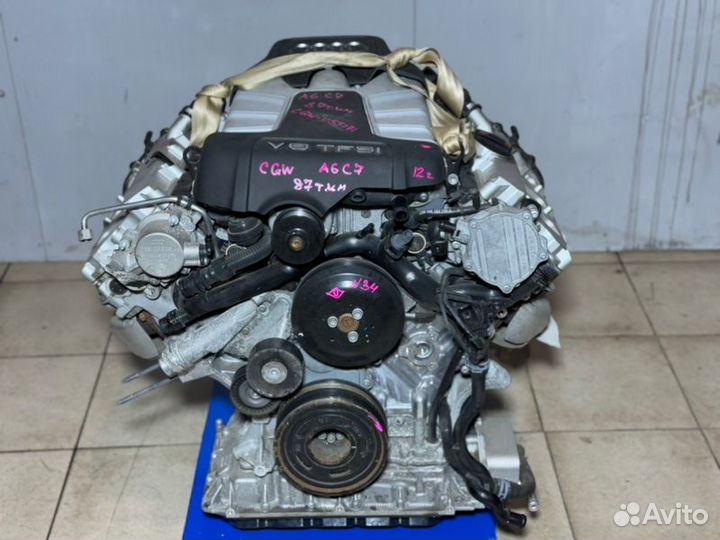 Двигатель Audi A6 C7 CGW 3.0T 87Т.км