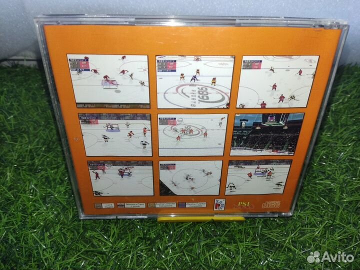 Диск ps1 NHL Face OFF