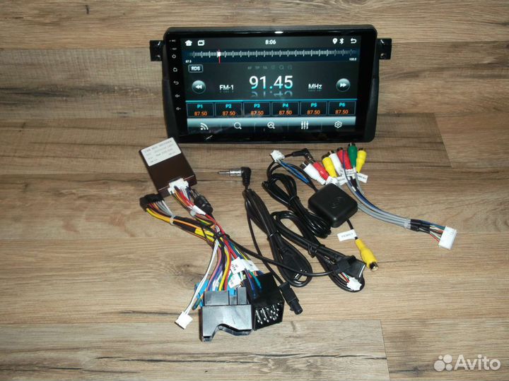 Магнитола BMW E46 Android GPS Bluetooth WiFi