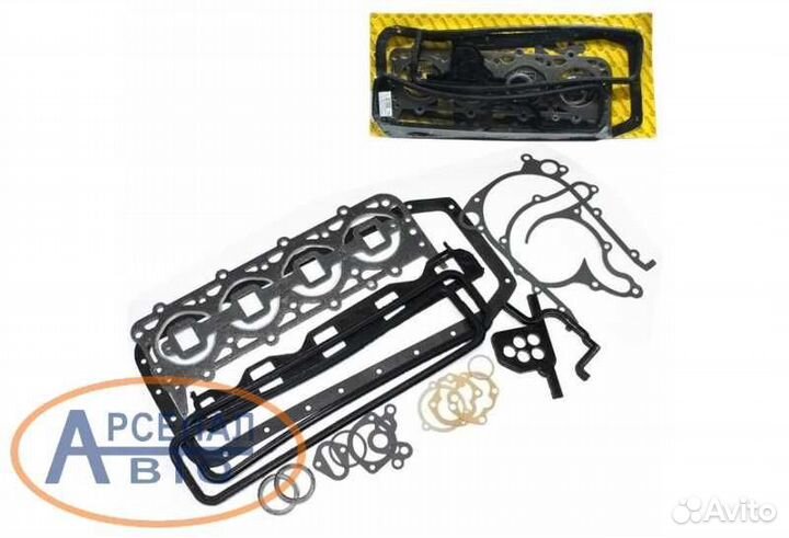 Прокладка двигателя змз-511, 513, 5234 комплект