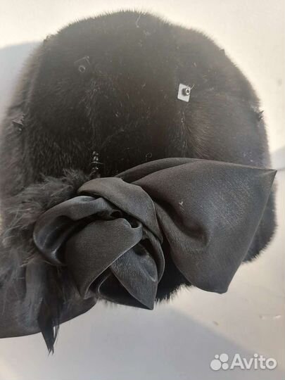 Шапка из нерпы женская