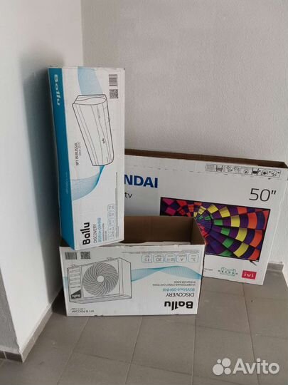 Коробка упаковка от тв сплит системы