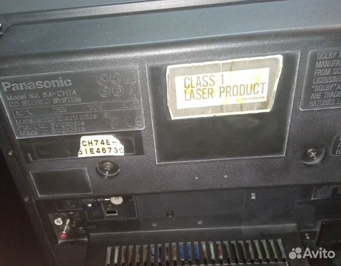 Музыкальный центр Panasonic SA-CH74