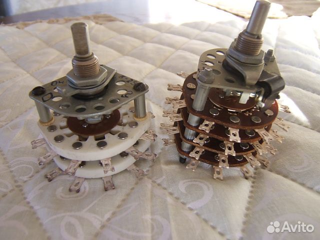 Галетный переключатель типа пгк