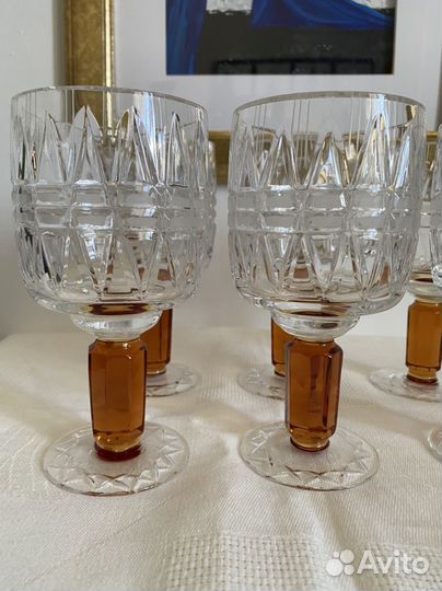 Большие олимпийские фужеры 6шт