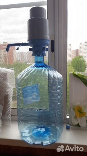 Бутыль 19 литров с помпой