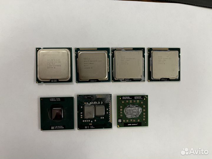 Процессоры Intel Core i3, Celeron, Pentium, AMD