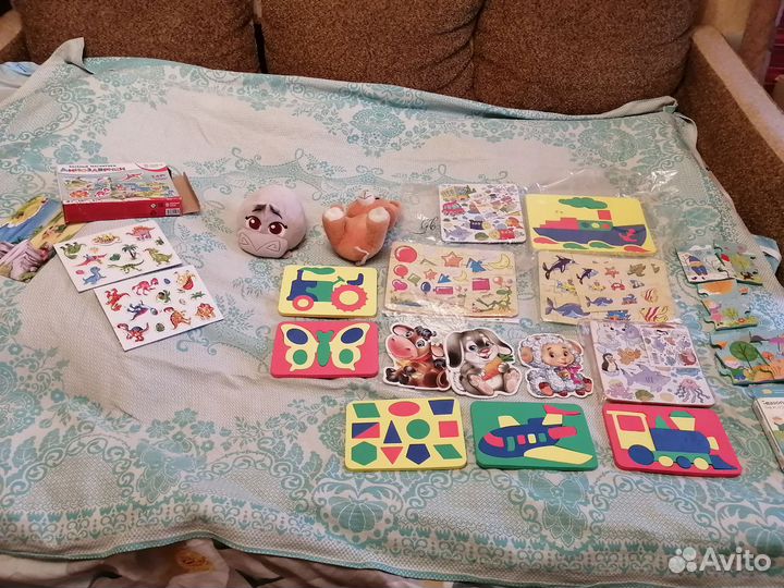 Пазлы для малышей от 0-4 лет. (151)