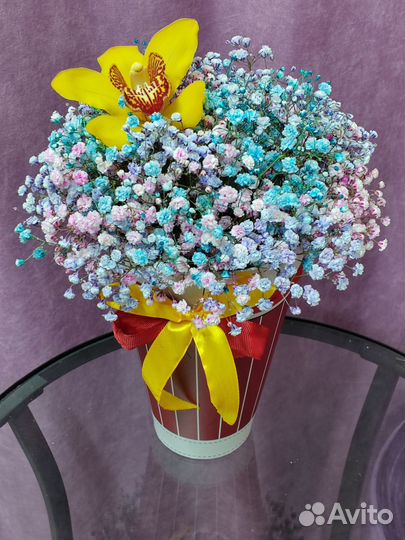 Букет из гипсофилы доставка цветов уренгой