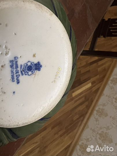 Антикварная бисквитница большая Англия