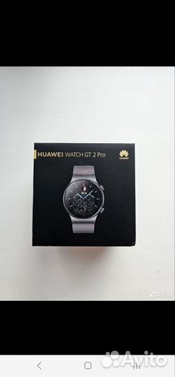 Huawei watch gt 2 pro часы