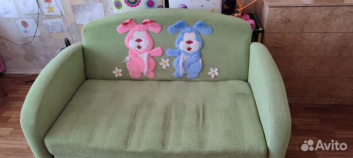 Детский диванчик раскладной бу
