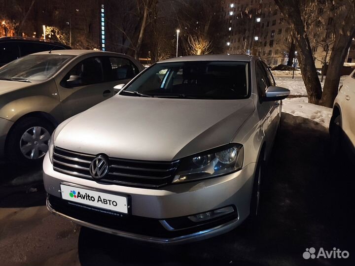 Volkswagen Passat 1.8 AMT, 2012, 284 000 км