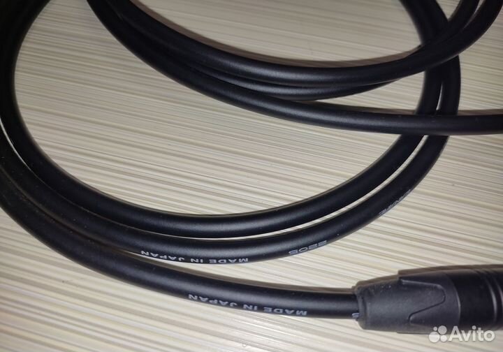 Балансные кабели TRS Jack- XLR(m) Canare