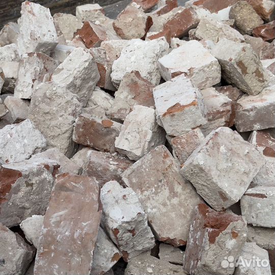 Строительный мусор бой кирпича