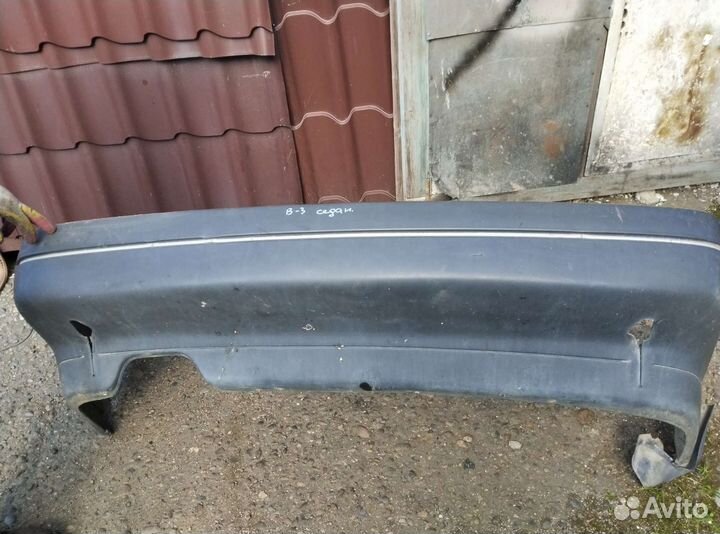 Бампер задний фольксваген пассат б-3, седан