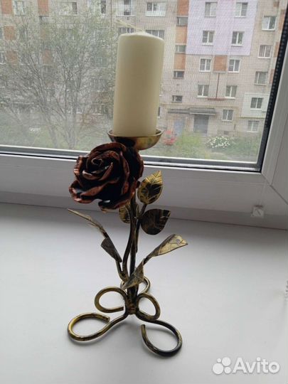 Подсвечник кованный