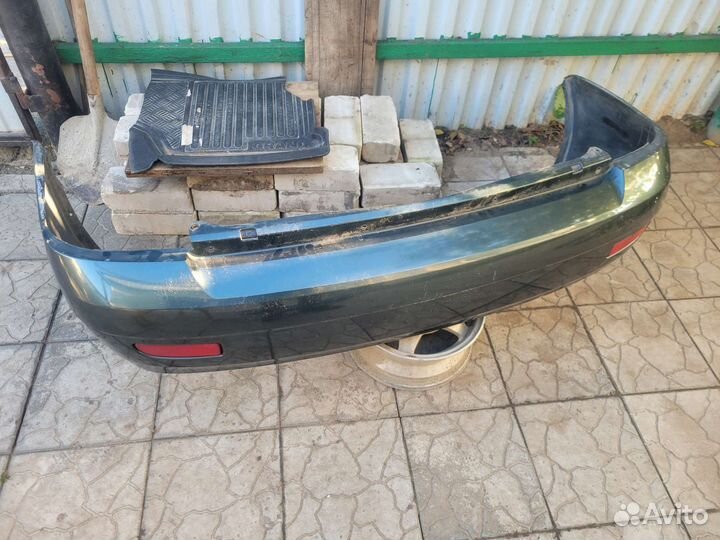 Задний бампер на priora седан
