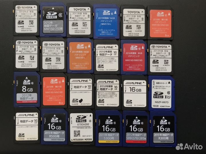 Загрузочная карта для Японской магнитолы