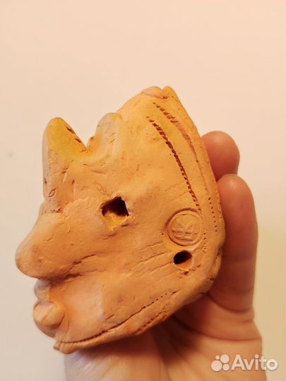 Фигурка Восточный мудрец, глина, Китай, 70-е гг