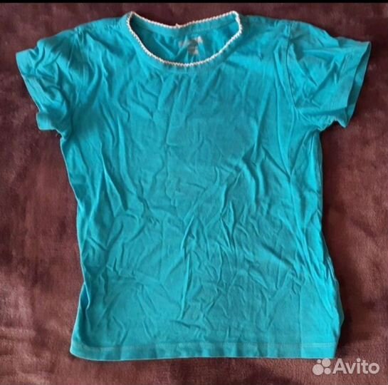 Пакетом джинсы, свитер Европа р.134-140