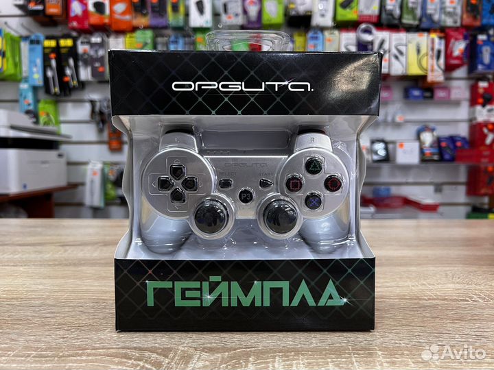 Джойстик ps3 беспроводной новый