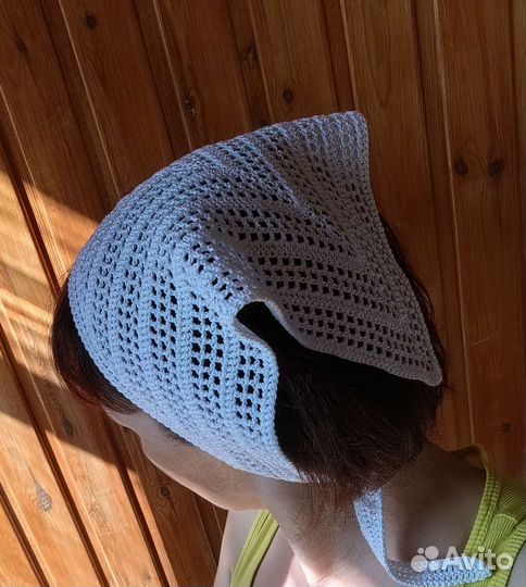 Вязаная косынка