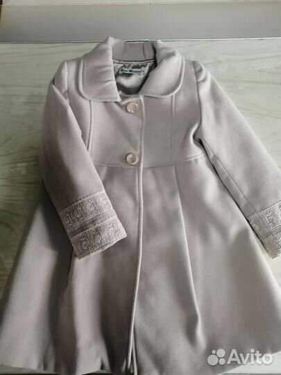 Пальто для девочки 110