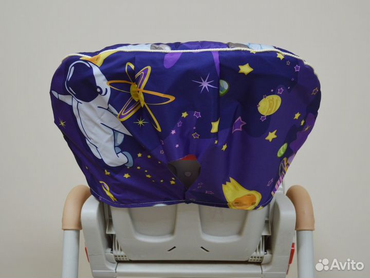 Чехол на стульчик для кормления Космос
