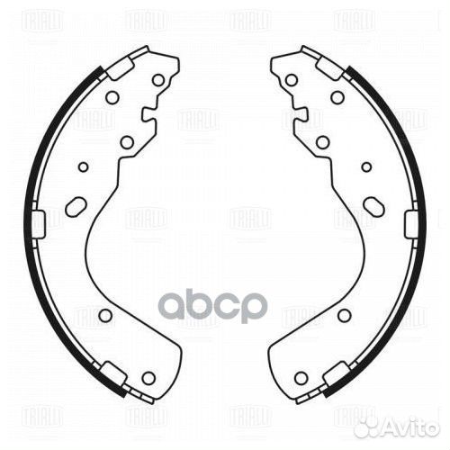 Колодки торм. для а/м Mazda BT-50 (06) /Ford Ra