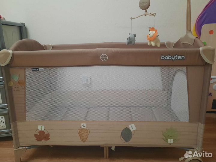 Детская кровать манеж