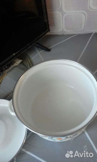 Кастрюля эмалированная СССР