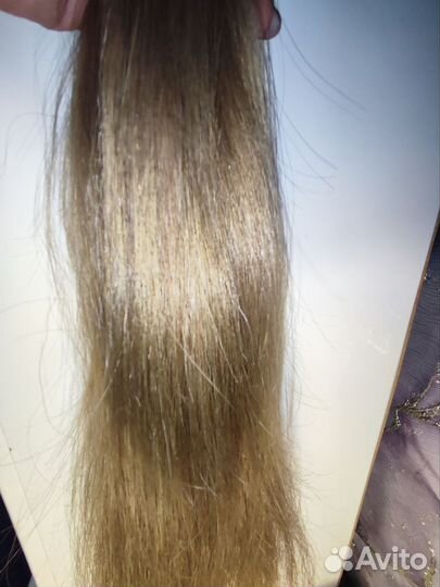 Волосы для наращивания 50 см бу