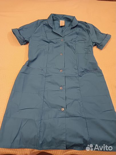 Медицинский халат цвет черники