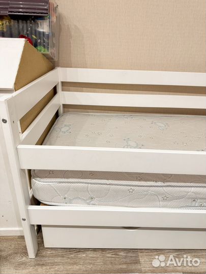 Кровать 160/80 с бортиком