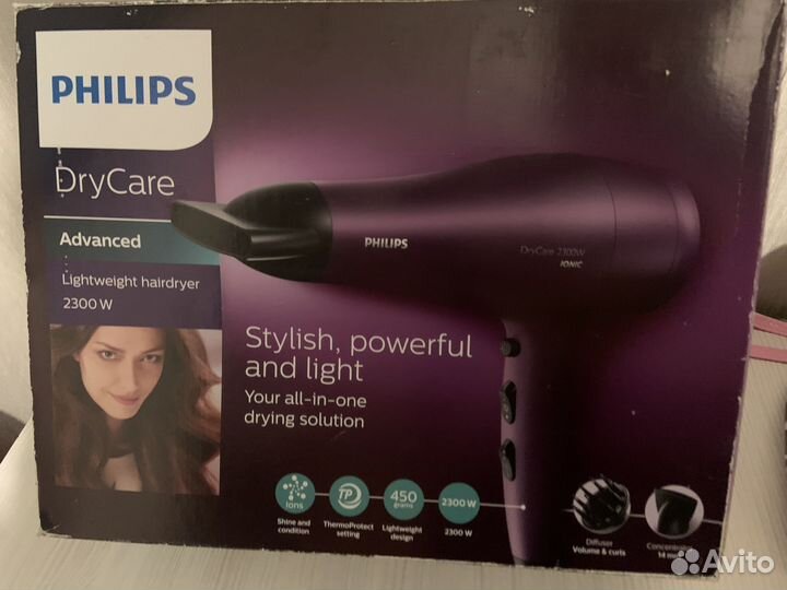 Фен для волос philips