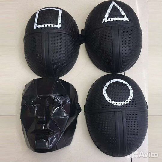 Маски из фильма игра в кальмара