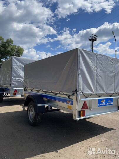 Прицеп легковой 2.5х1.56 оцинкованный самосвал