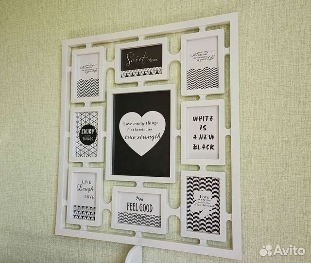 Фоторамка коллаж на 9 фото