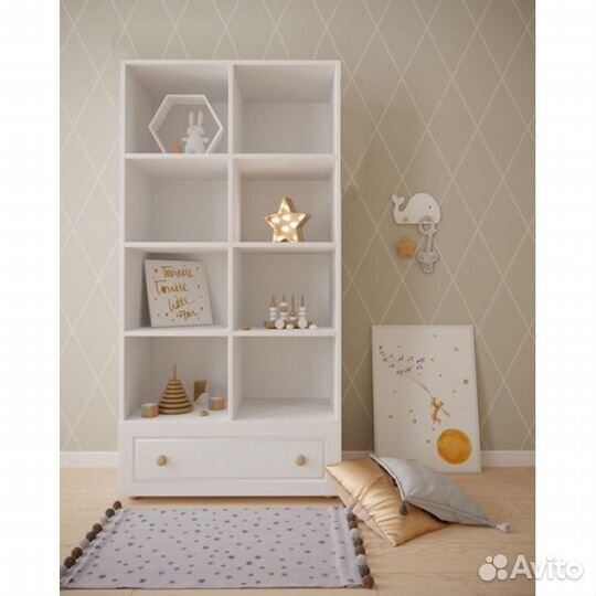 Шкаф стеллаж в детскую