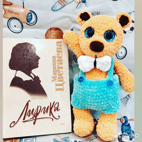 Вязаный мишка