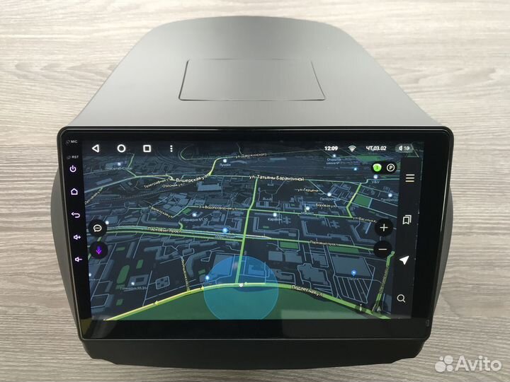 Магнитола Hyundai IX35 с круговым обзором 360