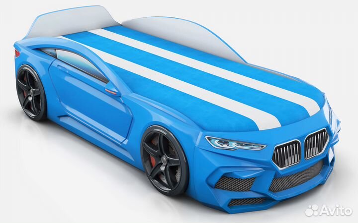 Детская кровать-машина