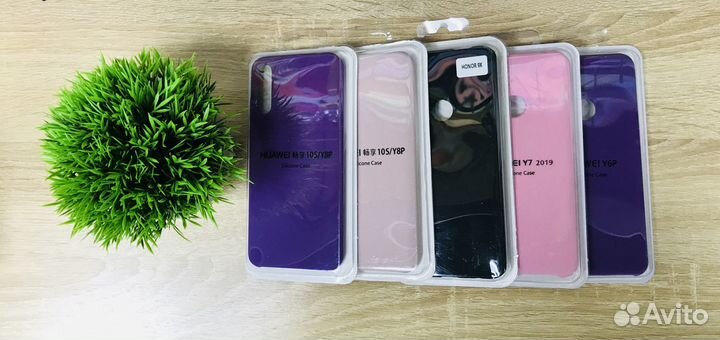 Чехол на huawei Y6/Y7/Y8 Silicone Case