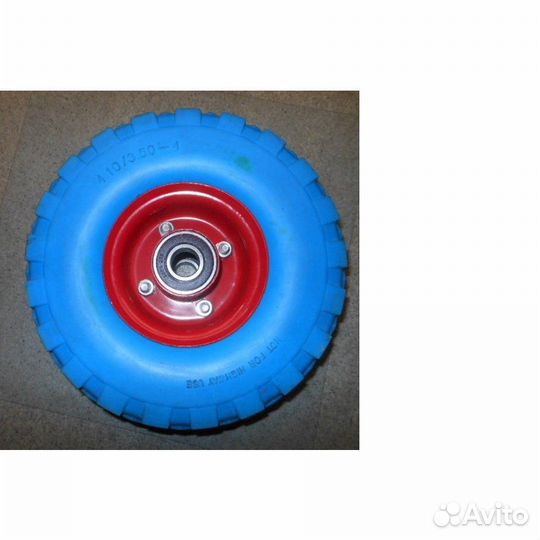 Колесо бескамерное 4,10/3,50-4 ось 20мм